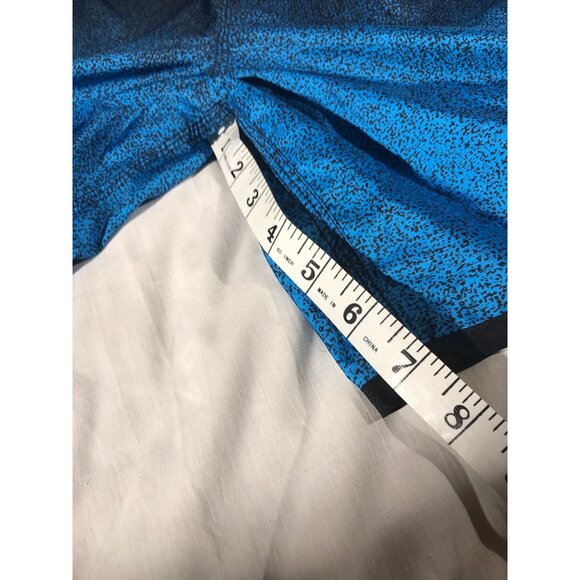 Speedo Men's Ombre' Blue Zip Pocket #7730042 Swim Trunks - Picture 8 of 8